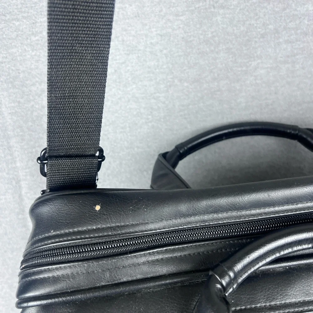 Genuine Vintage SOREN Leather Messenger Shoulder Laptop/Document‎ Bag